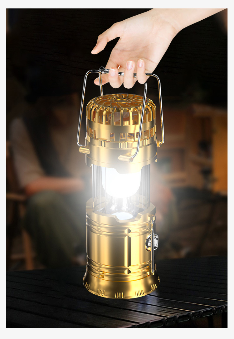 Solar-Multifunktions-Campinglicht kann durch Blasen von Luft aufgeladen werden, Campingmodell lädt Notfall-Taschenlampe im Freien_voghion.com